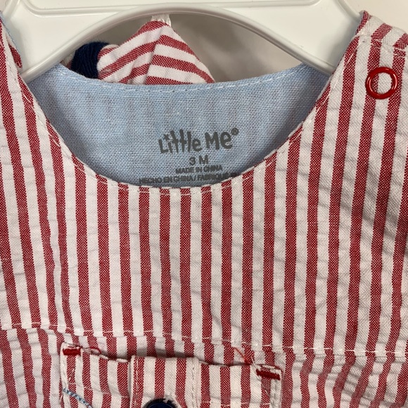 🆕 Little Me • 3 mos. onesie and hat - Picture 3 of 4